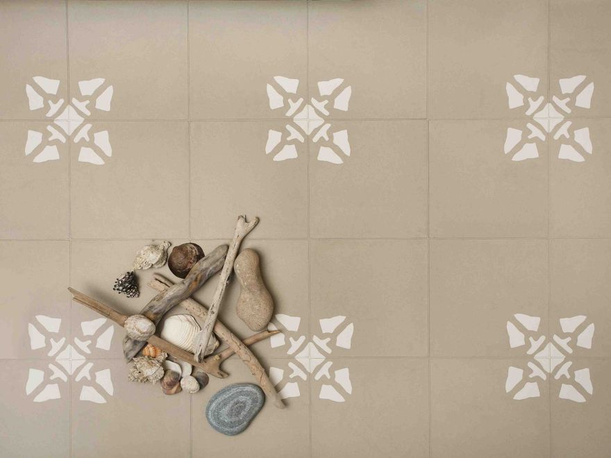 SERSE grigio antico - bianco avorio