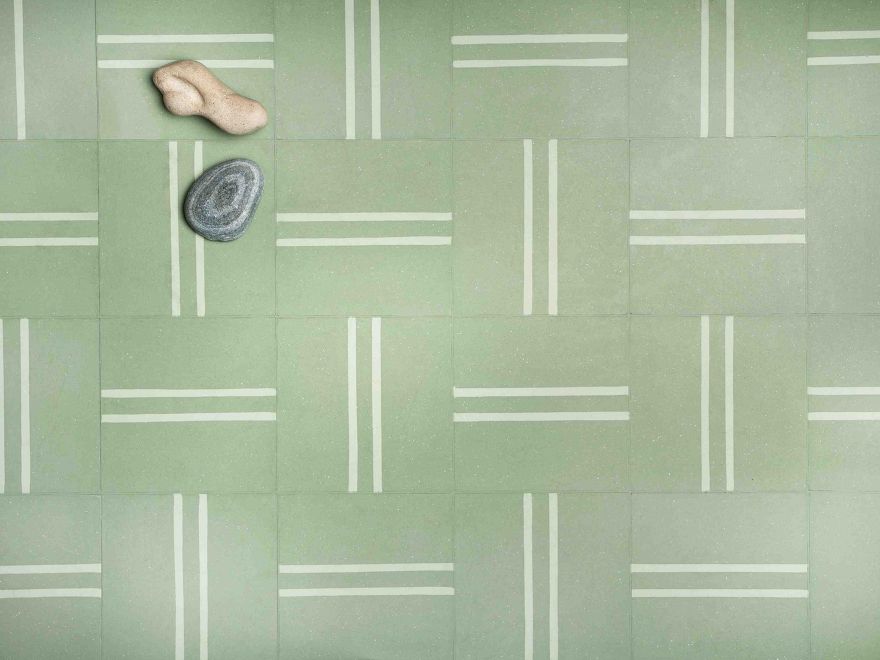 SIMETO verde antico - verde acqua