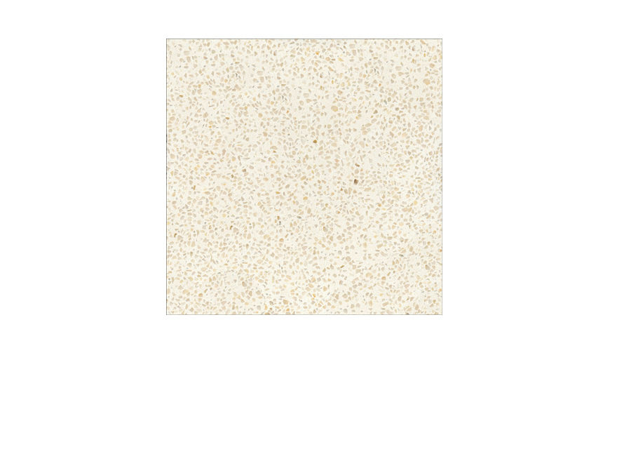 Bianco perlato GRANIGLIA tinta unita