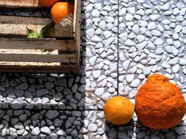 Washed pebble bianco di Sicilia