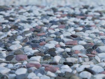 Washed pebble color mix