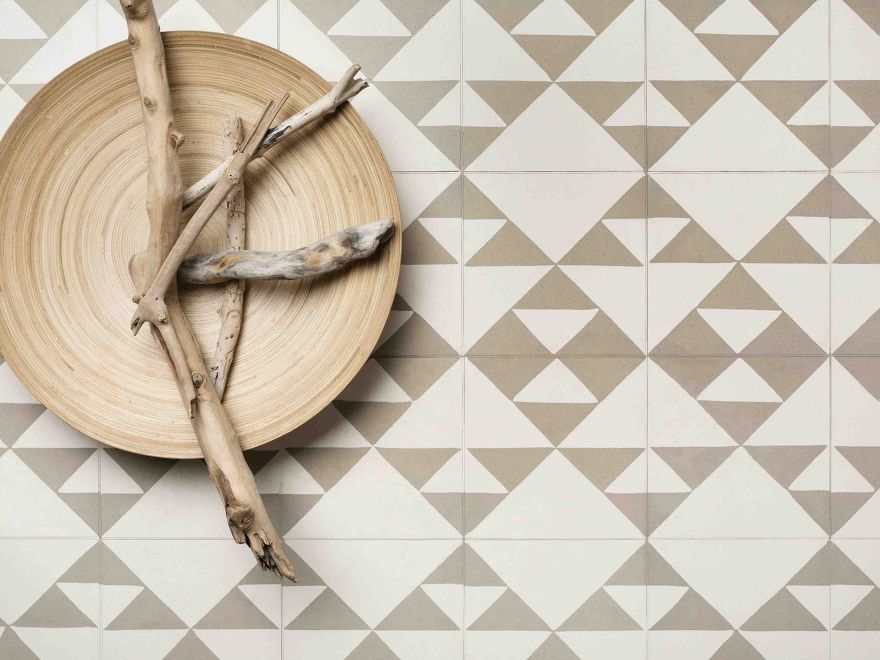 EUCLIDE grigio antico - bianco avorio