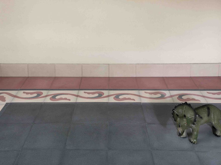 GINEVRA grigio antico - rosso antico - nero America