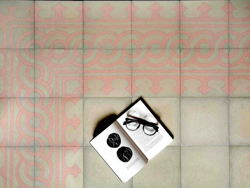 ORIONE rosa antico - grigio cem