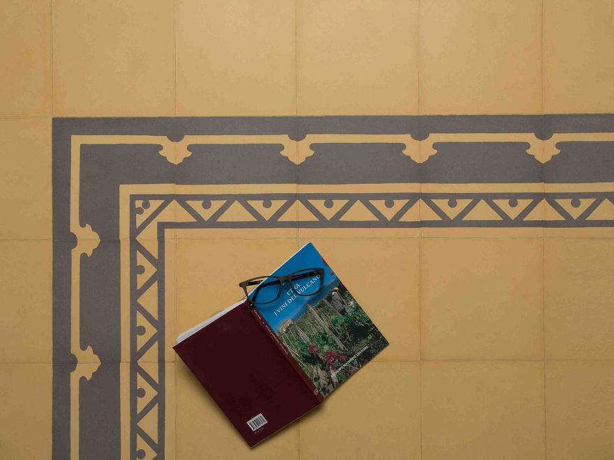 TAITA marrone antico - giallo ocra